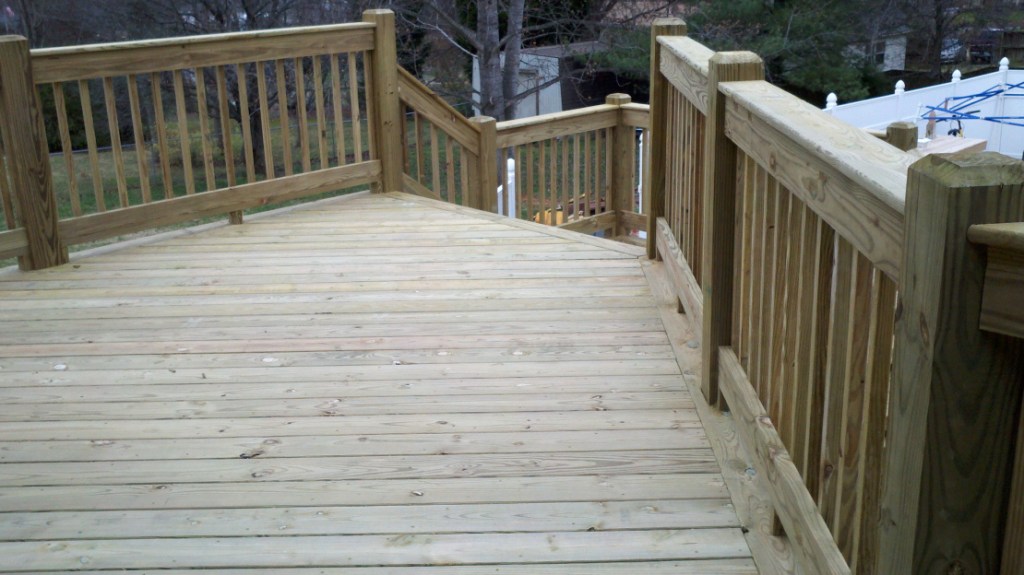 Entry way to the steps