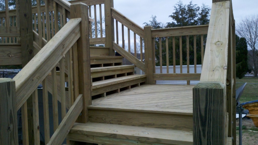 View looking up the stairs